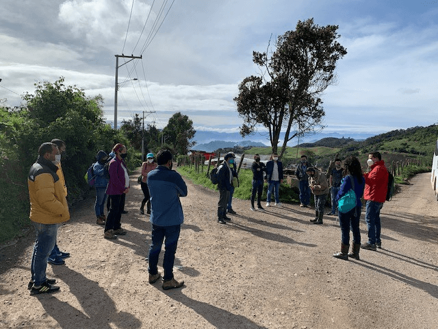 Visita predios Tabio - proyecto Polinizadores 21 nov 2020